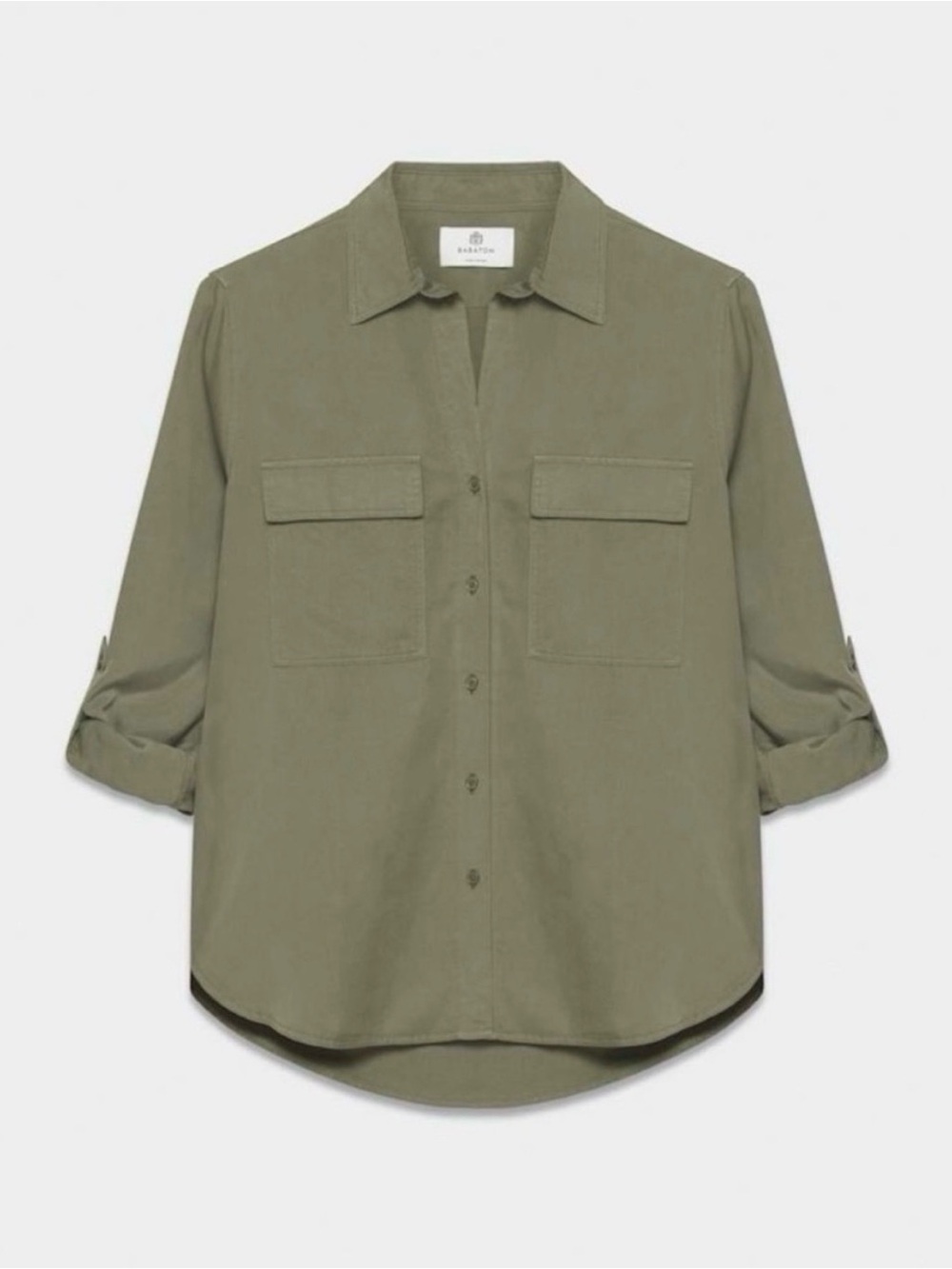 Babaton Utility Shirt- Medium Army Green colour PTP 22 inch
